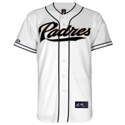 Men's Padres Replica Home Jersey - White