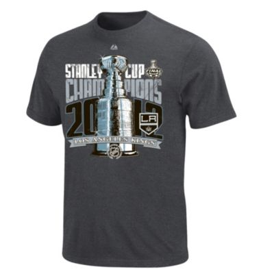 Men's Kings Stanley Cup Champion 2012 T-shirt - Charcoal