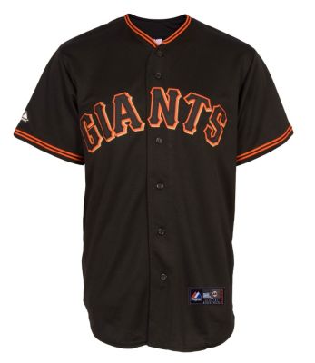 Youth Giants  Replica Alt Jersey - Black