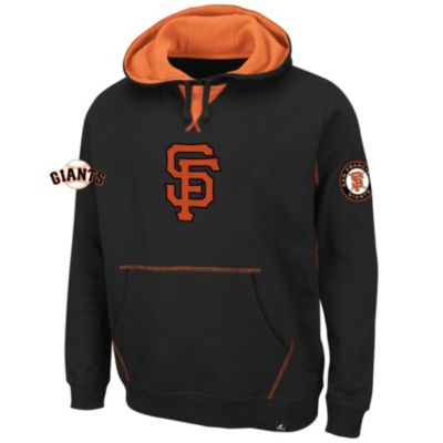 Men's Giants Tru Leader Hooded Fleece - Black