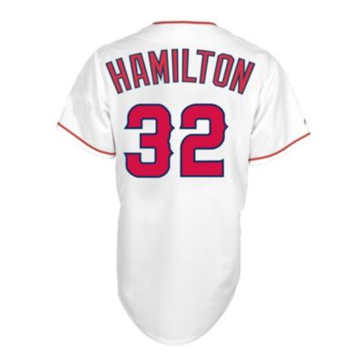 Men's Angels Hamilton Replica Jersey - White