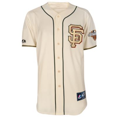 Men's Giants Gold Replica Jersey - Ivory / Bone