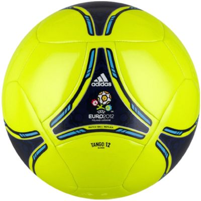 Euro Tango 12 Glider Soccer Ball - Slime