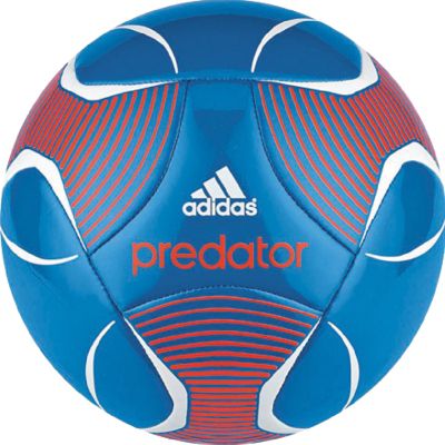 Europa League Predator® Capitano Soccer Ball – Bright Blue, /Infrared/Collegiate Navy/White