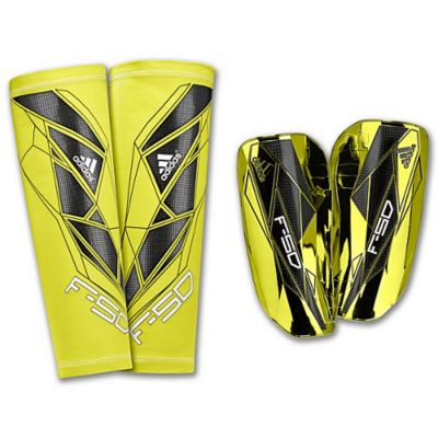 F50 Pro Lite Shin Guard - Light Green/ Lime