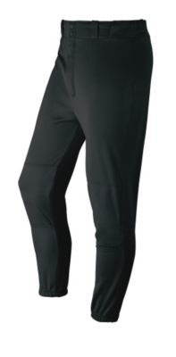 Deluxe Team Poly Warp Knit Youth Baseball Pant - Black
