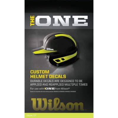 The One Helmet Decals - Royal