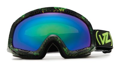 Feenom Goggle Snakey Lime, Quasar Chrome Lens