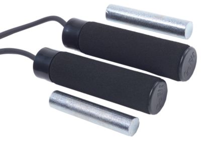 Weighted Speed Jump Rope 9', Black