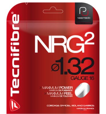 NRG2 16 Racquet String - Natural