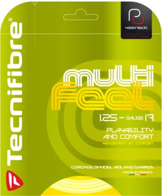 Multifeel 17 Racquet String - Natural