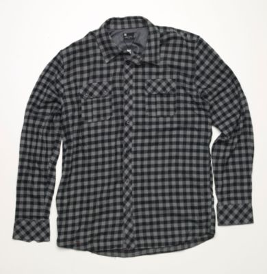 Men's Bombshell L/S Flannel - Gray 