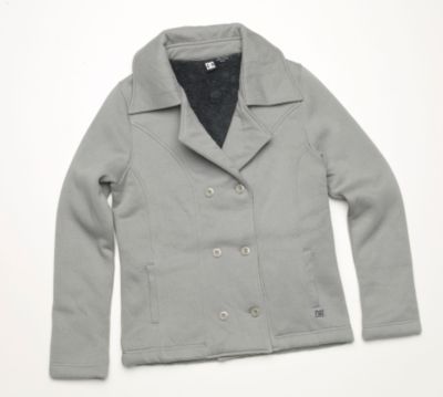 Women's Abbott Pea Coat - Gray