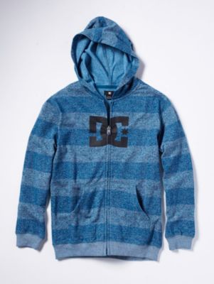 Boy's Rebel Stripe Fleece - Blue