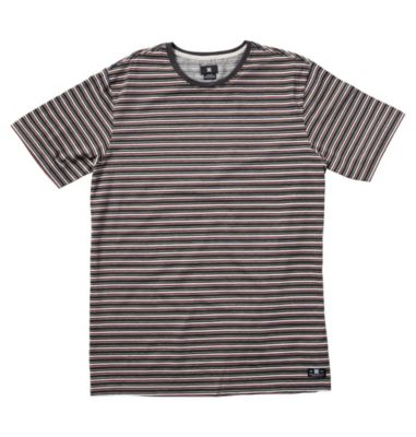 Men's Scripes Crew Tee - Black Patterned