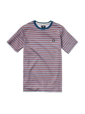 Boys' Scripes Tee - Blue Patterned
