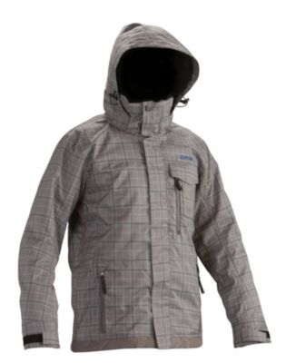 Men's Milo 100 gm Jacket - Gray Patterned