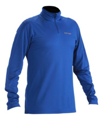 Men's Sam 1/4 Zip T-Neck - Royal Blue / Sapphire