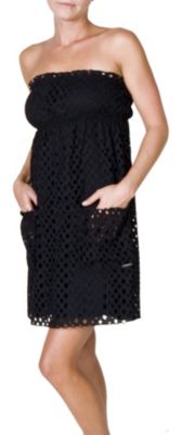 Women's Malibu Eyelet Dress - Black