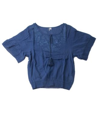 Women's Elly Gauze Top - Blue