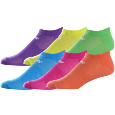 Ns6 Ast4 Medium Socks - 6 Color Pack
