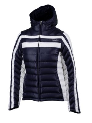 Women's Timeless Hoody Down Jacket - Navy / Dark Blue