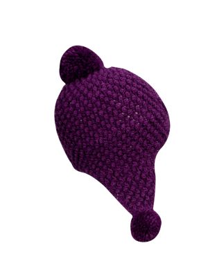 Girls' Brrr Berry Hand Knit Hat