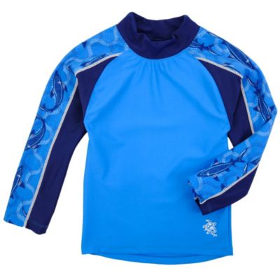 Boys' Long Sleeve Tube Shirt  - Blue