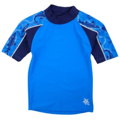 Boys' Short Sleeve Breaker Shirt - Blue