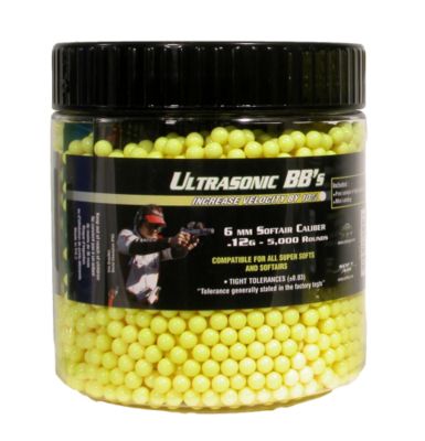 .12gram Ultrasonic Soft Air BB's