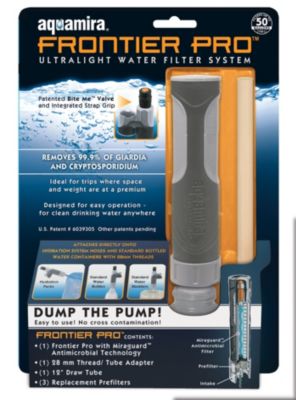 Aquamira® Frontier Pro™ Ultralight Water Filter