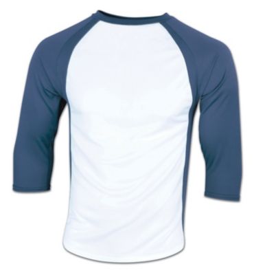 Youth Pro-Plus 3/4 Sleeve Baseball Jersey - Navy