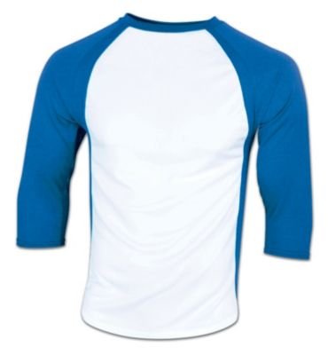 Youth Pro-Plus 3/4 Sleeve Baseball Jersey - Royal Blue