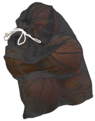 Black Mesh Ball Bag