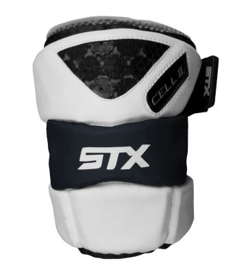 Cell 2 - Defense Lacrosse Arm Pad - White