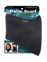 Unisex Polar Scarf - Black