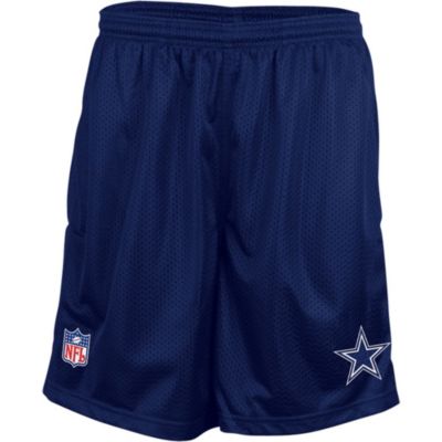 Men's Cowboys Coaches Mesh Short - Navy / Dark Blue