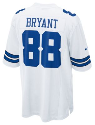 Men's Cowboys Bryant # 88 Replica Home Jersey - White