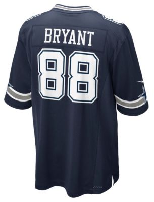 Men's Cowboys Bryant # 88 Game Replica Jersey - Navy / Dark Blue