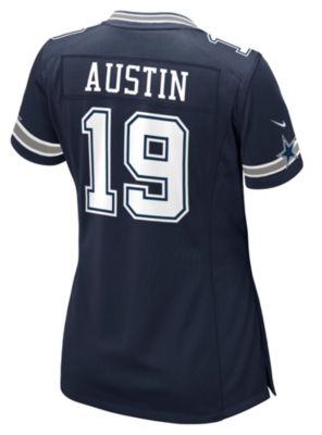 Women's Cowboys Austin # 19 Game Jersey - Navy / Dark Blue