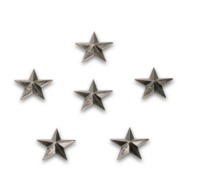 Star Studs, Black - Black