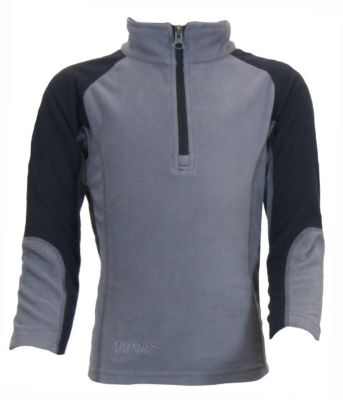 Boys' Mason Micro 1/2 Zip - Charcoal