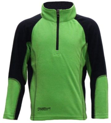 Boys' Mason Micro 1/2 Zip - Light Green /  Lime