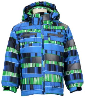 Boys' Dylan Jacket - Blue Patterned