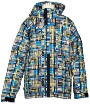 Boys' Concoction Jacket - Blue Patterned