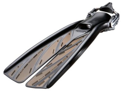 Splitfin Open Heel Fins - Smoke