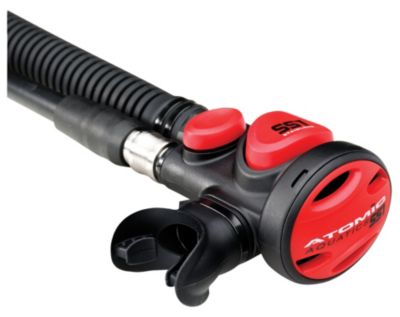 SS1 Stainless with QD Hose Regulator - Red