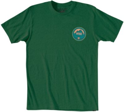 Men's Old Skool Roots Tee - Dark Green / Moss