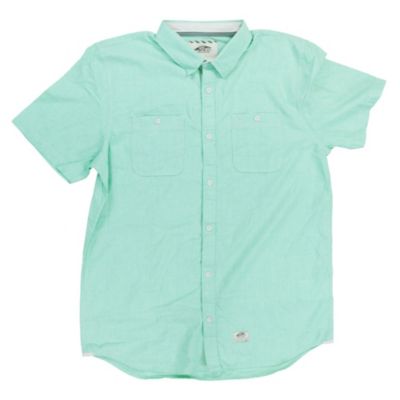 Men's Guilder Short Sleeve Woven Shirt - Light Green / Lime