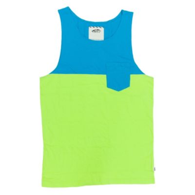Men's Burke Tank Top - Fluorescent Yellow